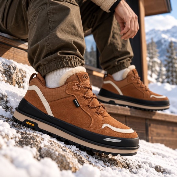 Мужские кроссовки Ugg Mens Lowmel Sneaker Guard GTX Chestnut