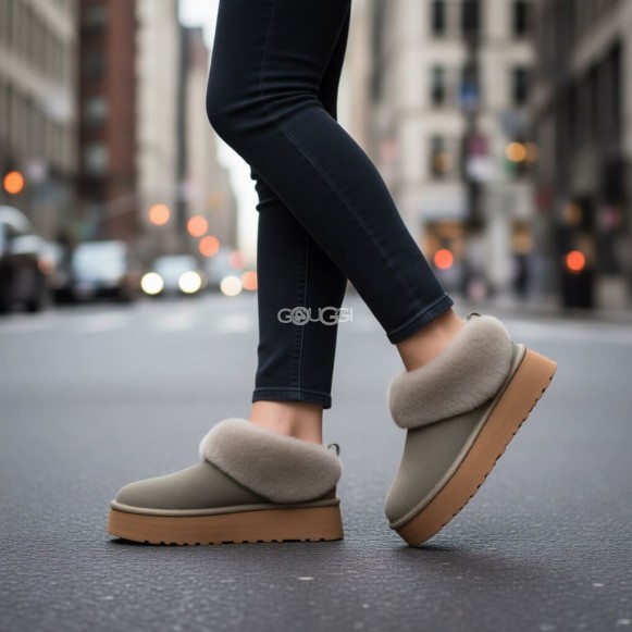 Ugg Platform Tazzelle Moss Green