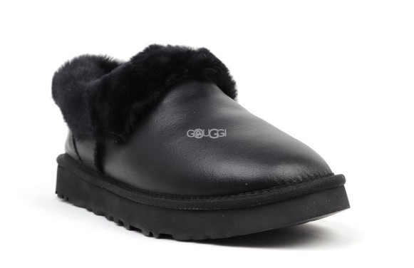 Nita Slipper Metallic Black
