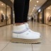 Женские слипоны на платформе UGG Tazz Knit White