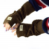 Женские удлиненные перчатки UGG Gloves Chocolate