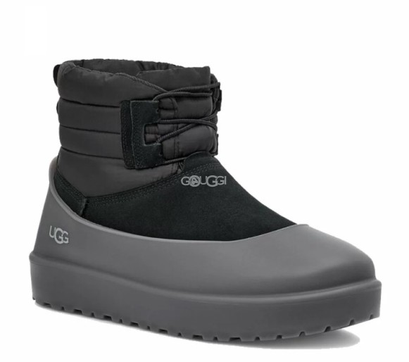 Ugg Mens Classic Mini Lace-up Weather Black