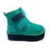 Ugg Classic Short Suede Platform Green