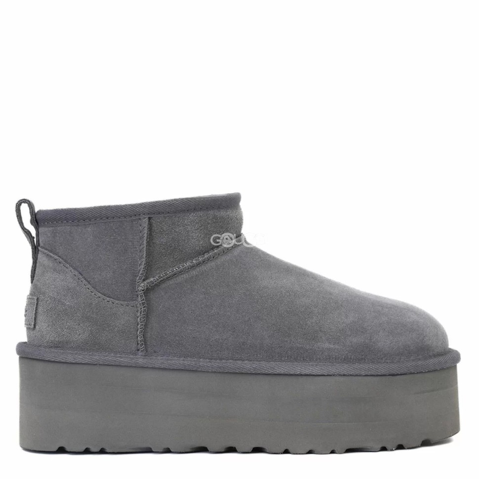 靴 UGG W CLASSIC ULTRA MINI PLATFORM 7 アグ UGG W CLASSIC ULTRA MINI PLATFORM （BLACK） - ファッション
