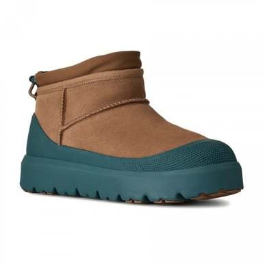 Женские ультра мини угги UGG Australia Ultra Mini Weather Hybrid - Chestnut / Marina blue