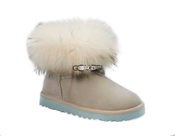 Mini Fox Fur I DO White