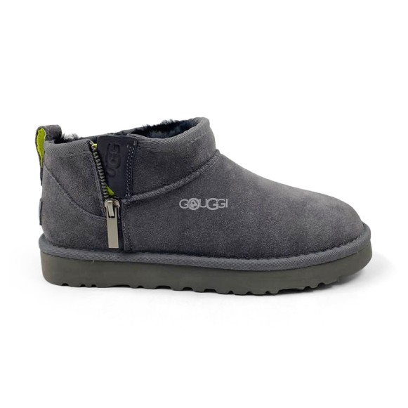 Ugg Women&#039;s Ultra Mini Grey Zip