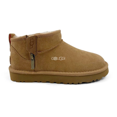Ugg Women s Ultra Mini Chestnut Zip
