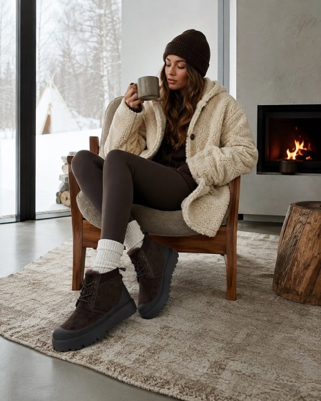 Женские ботинки Ugg Neumel Hybrid Chocolate
