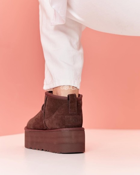 UGG Ultra Mini Platform New Chocolate