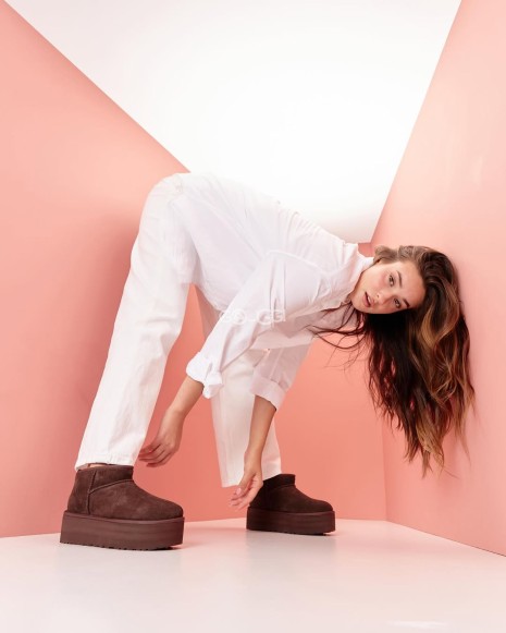 UGG Ultra Mini Platform New Chocolate