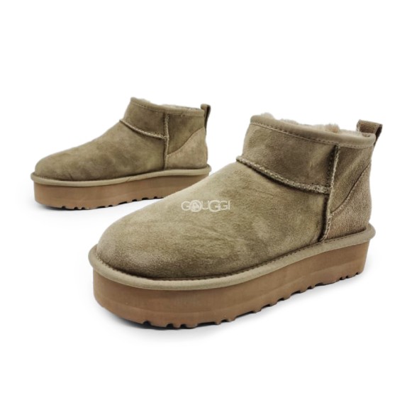 UGG Classic Ultra Mini Platform Beige