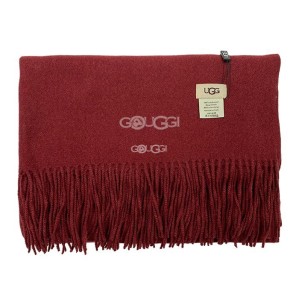 Бордовый Шарф UGG