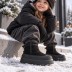 Детские мини угги UGG Kids Mini Weather Hybrid Black